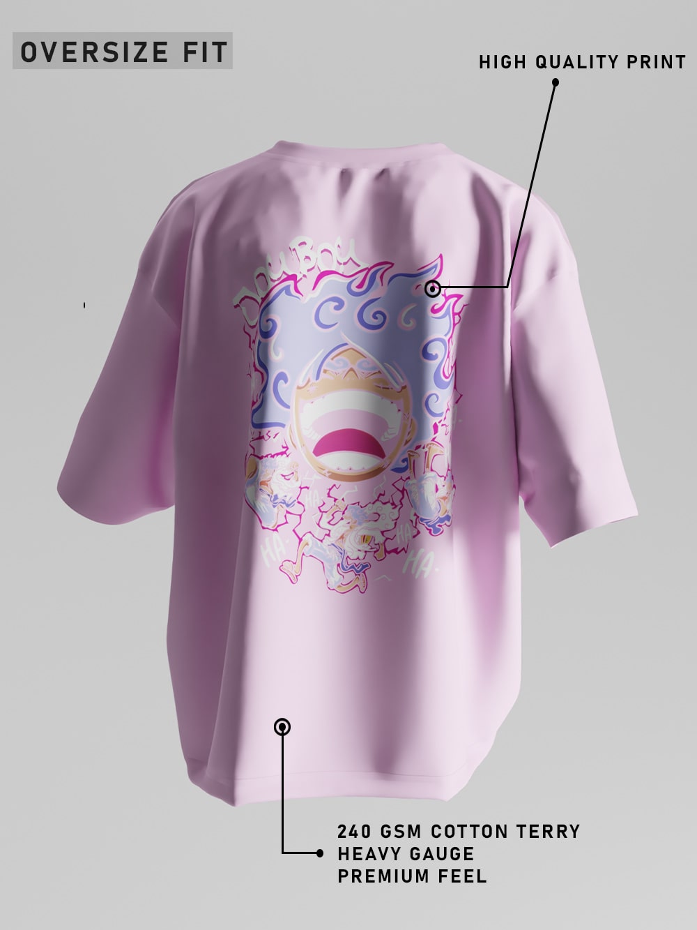 Gomu Gomu no Mi/Gear 5 Oversized T-Shirt