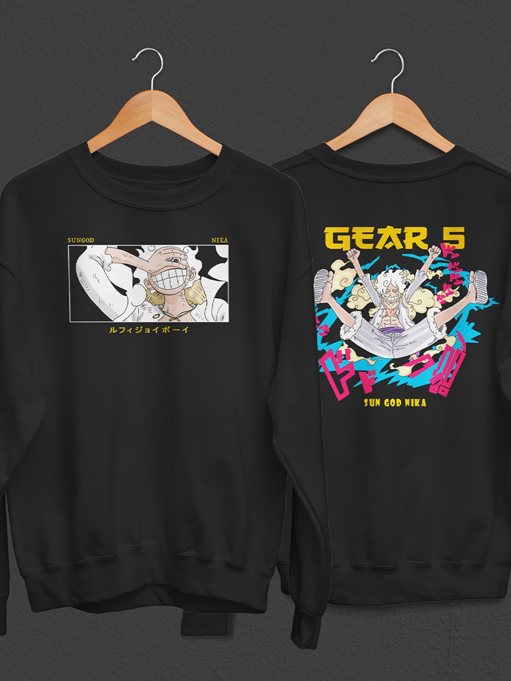 Gear 5 Luffy Anime Sweatshirt