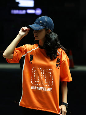 Customized Haikyuu Away Jersey – Oversized Fit
