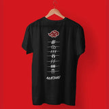 Load image into Gallery viewer, Black Half Sleeve T-Shirt | Akatsuki Half Sleeve T-Shirt | Weeboholic