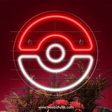 Load image into Gallery viewer, Pokeball: Pokemon Neon Sign