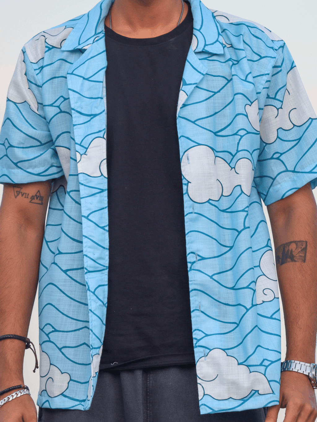 Tanjiro Inspired Hawaiian Shirt