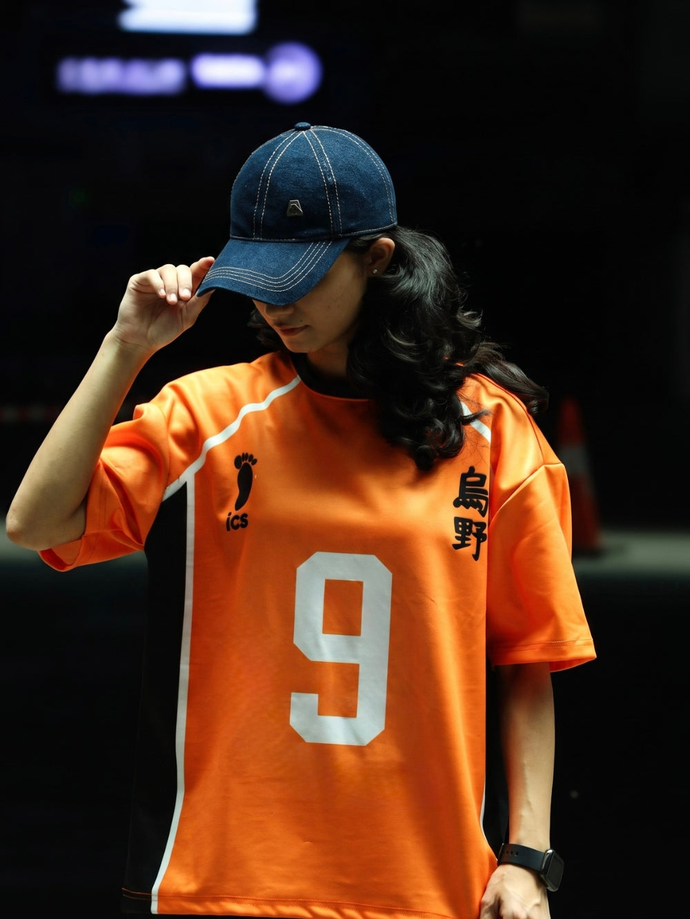 Haikyuu Kageyama No. 9 Away Jersey – Oversized Fit