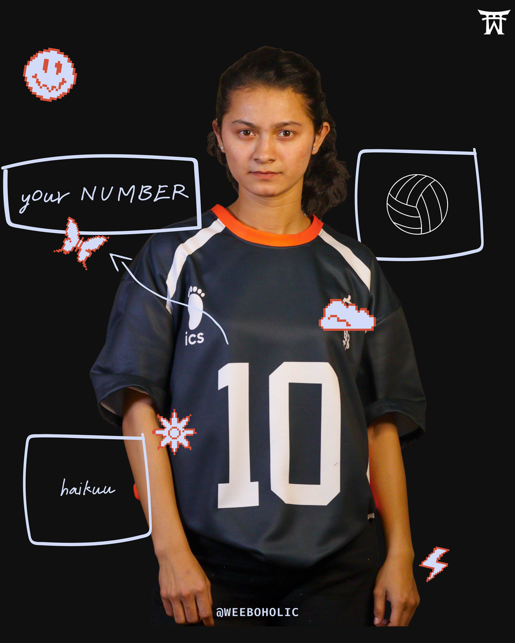 Customized Haikyuu Jersey – Oversized Fit [UNISEX]