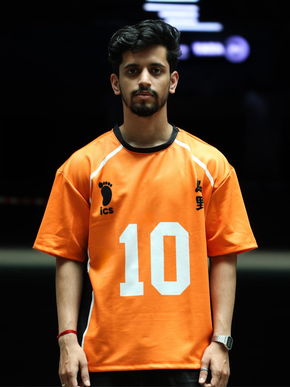 Haikyuu Hinata No. 10 Away Jersey – Oversized Fit