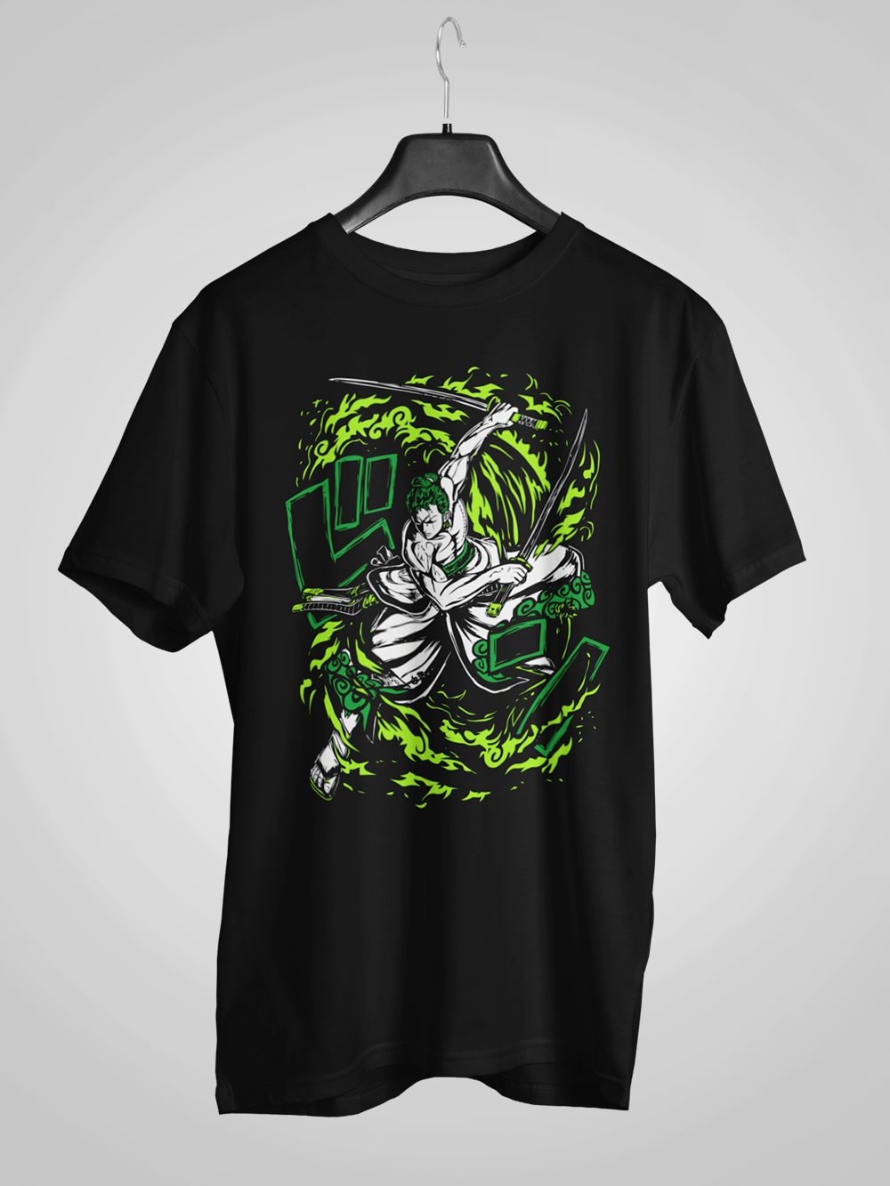 Roronoa Zoro Half Sleeve T-Shirt