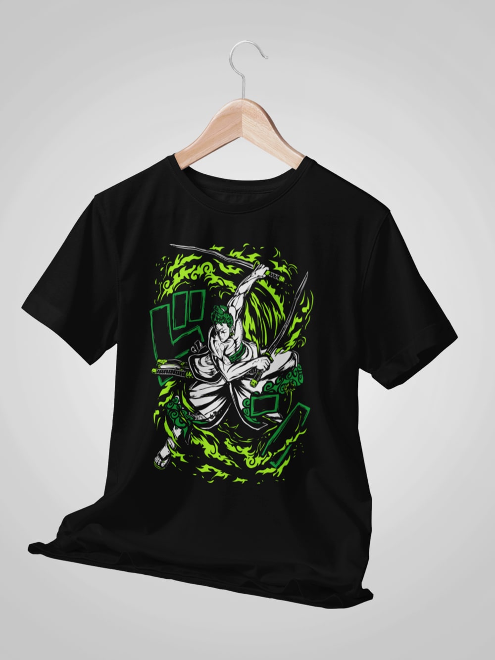 Roronoa Zoro Half Sleeve T-Shirt