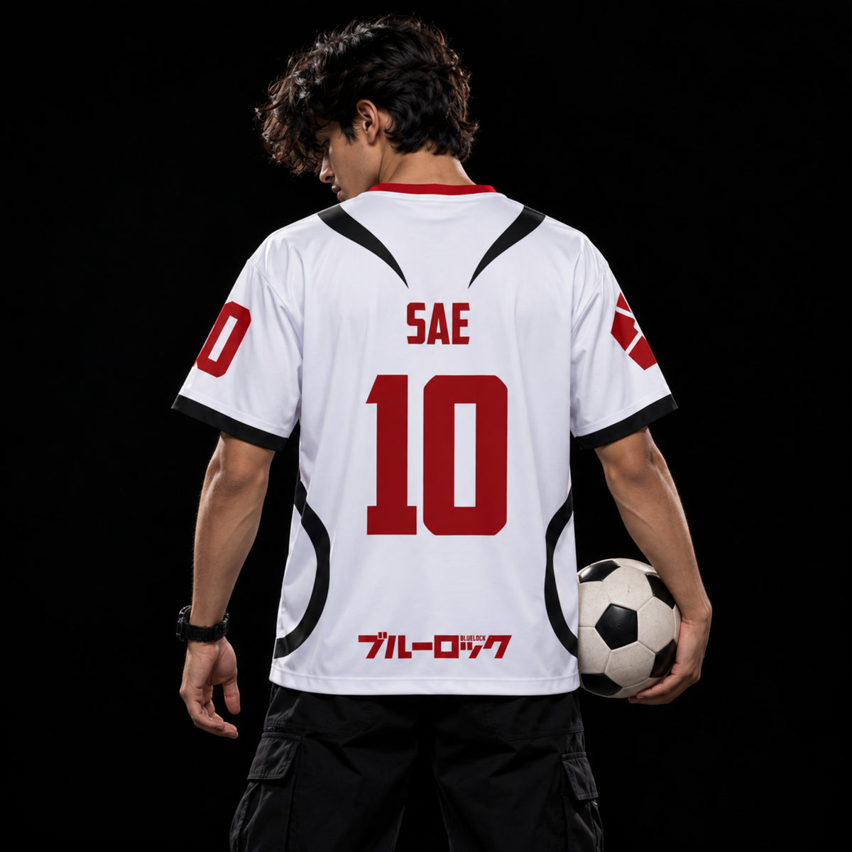 U-20 Japan Oversized Jersey Customizable [ WHITE ]