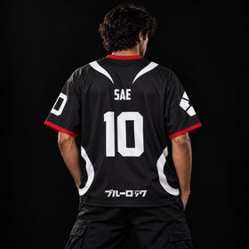 U-20 Japan Oversized Jersey Customizable [ BLACK ]