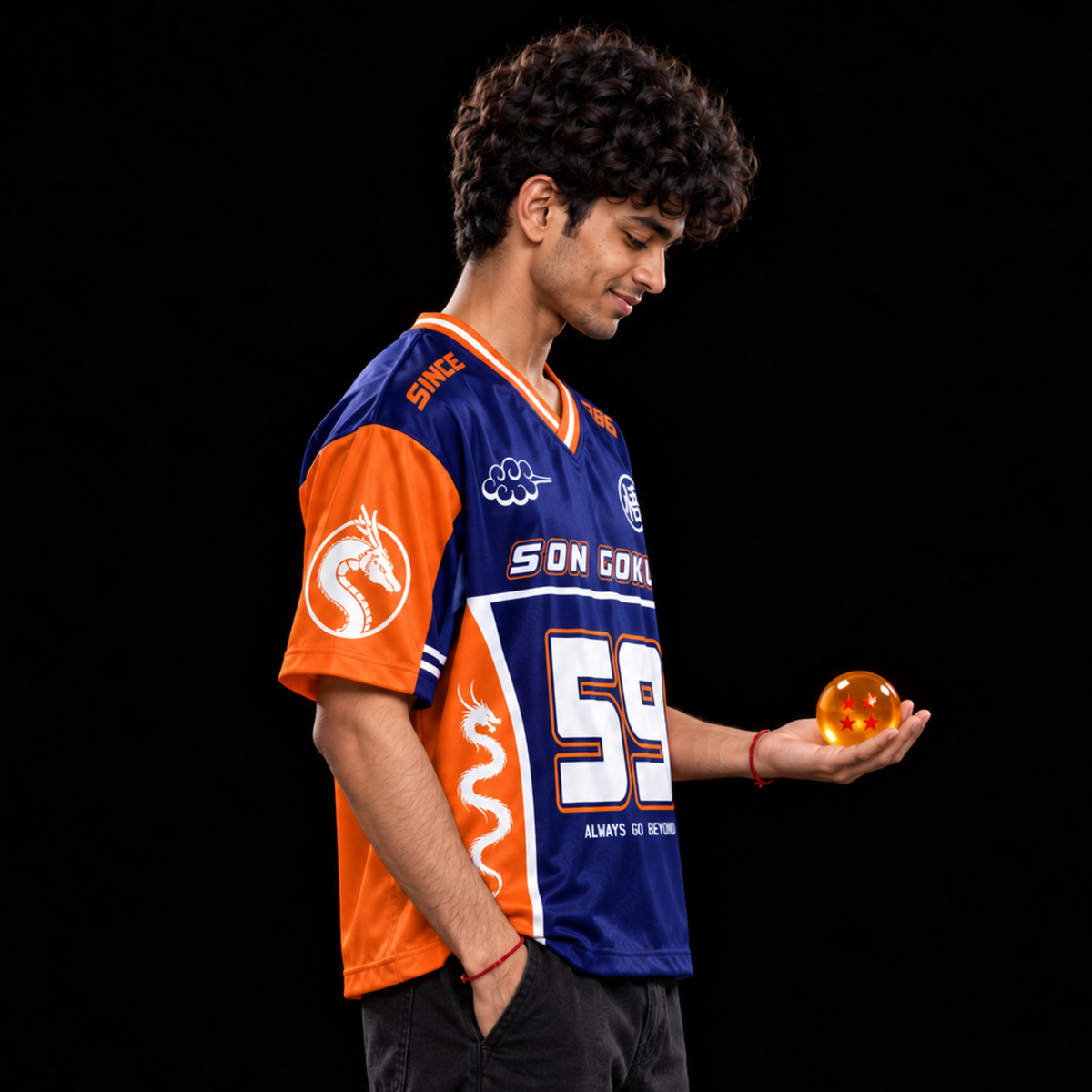 Son Goku Oversized Jersey