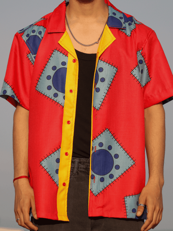 Luffy Wano Arc Inspired Hawaiian Shirt