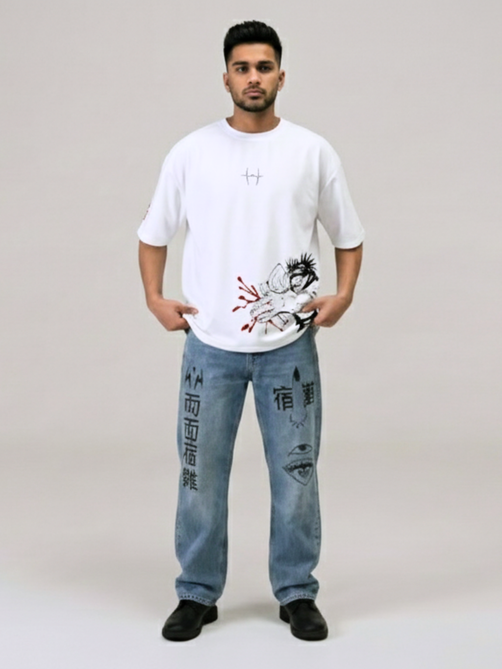 Choso Cursed Blood Streetwear Combo