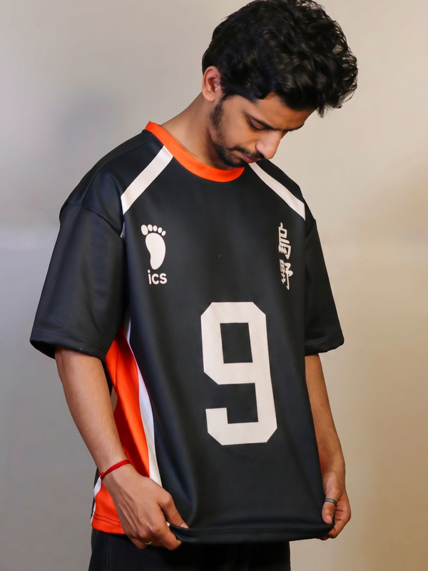 Haikyuu Kageyama No. 9 Jersey – Oversized Fit [UNISEX]