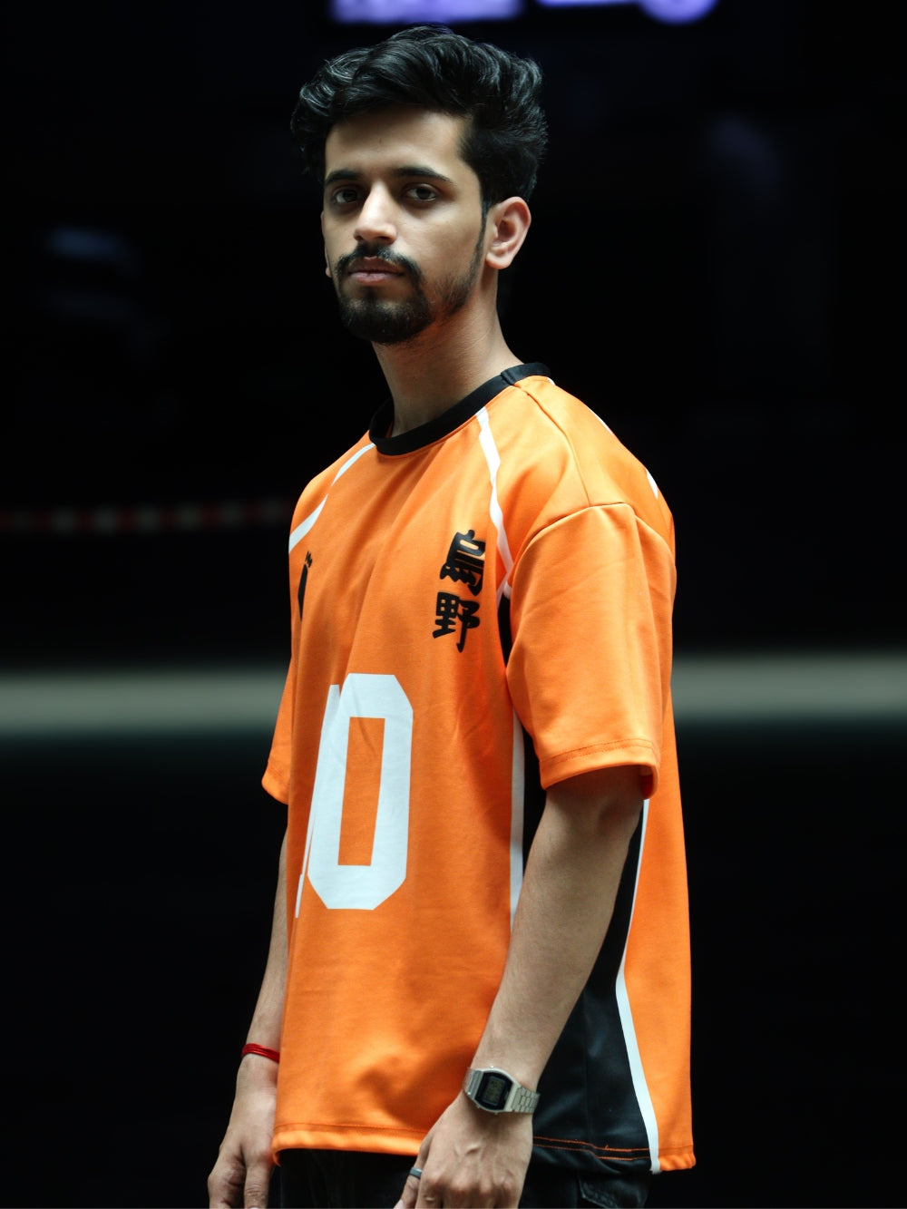 Haikyuu Hinata No. 10 Away Jersey – Oversized Fit
