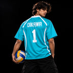 Aoba Johsai Oversized Jersey Customized [Away]