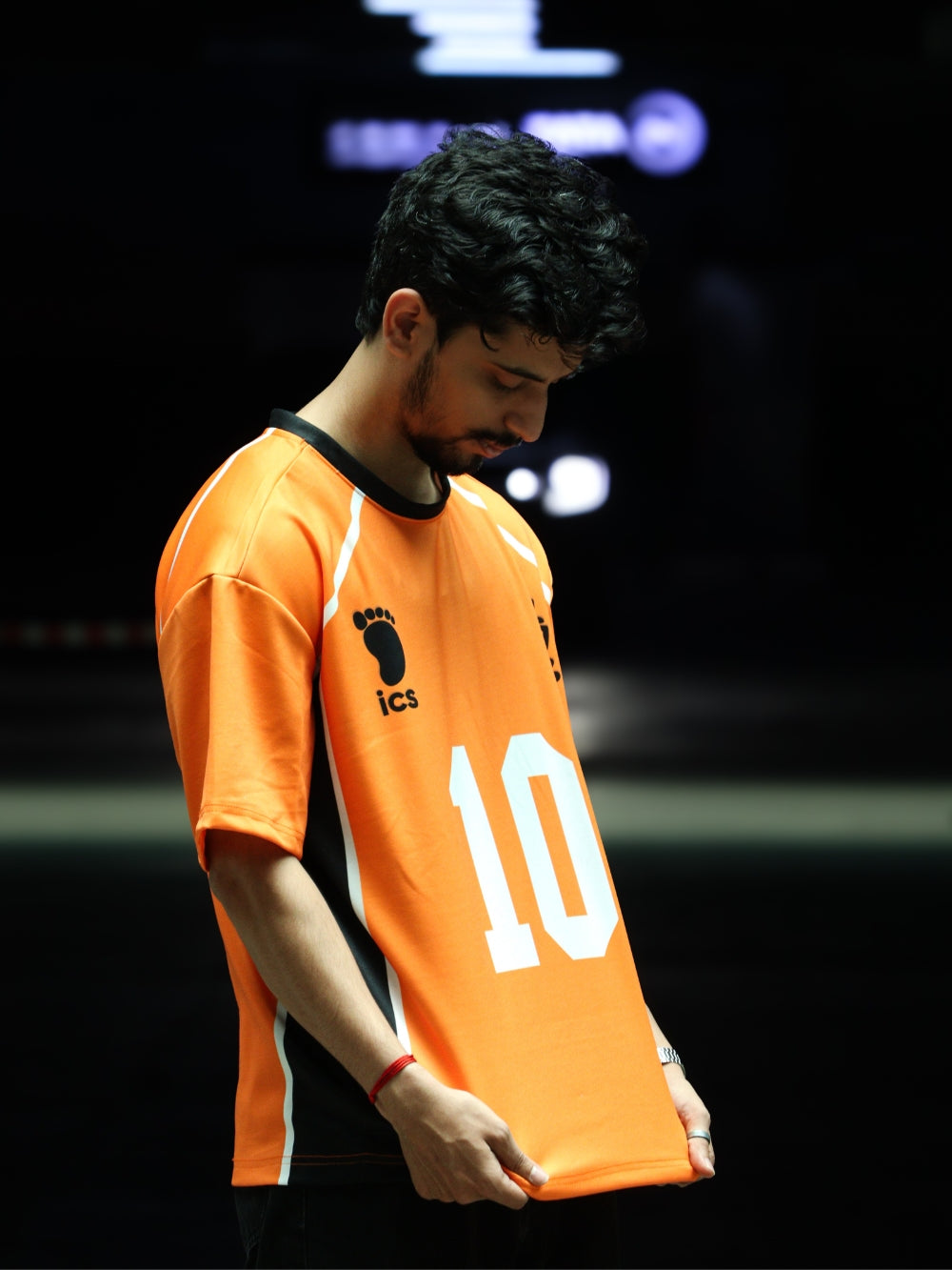 Haikyuu Hinata No. 10 Away Jersey – Oversized Fit