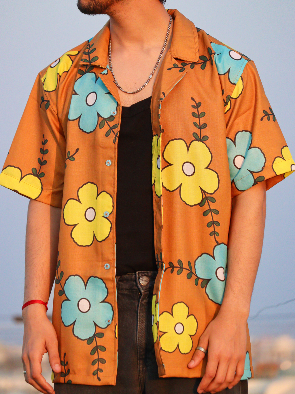 Sanji Inspired Hawaiian Shirt