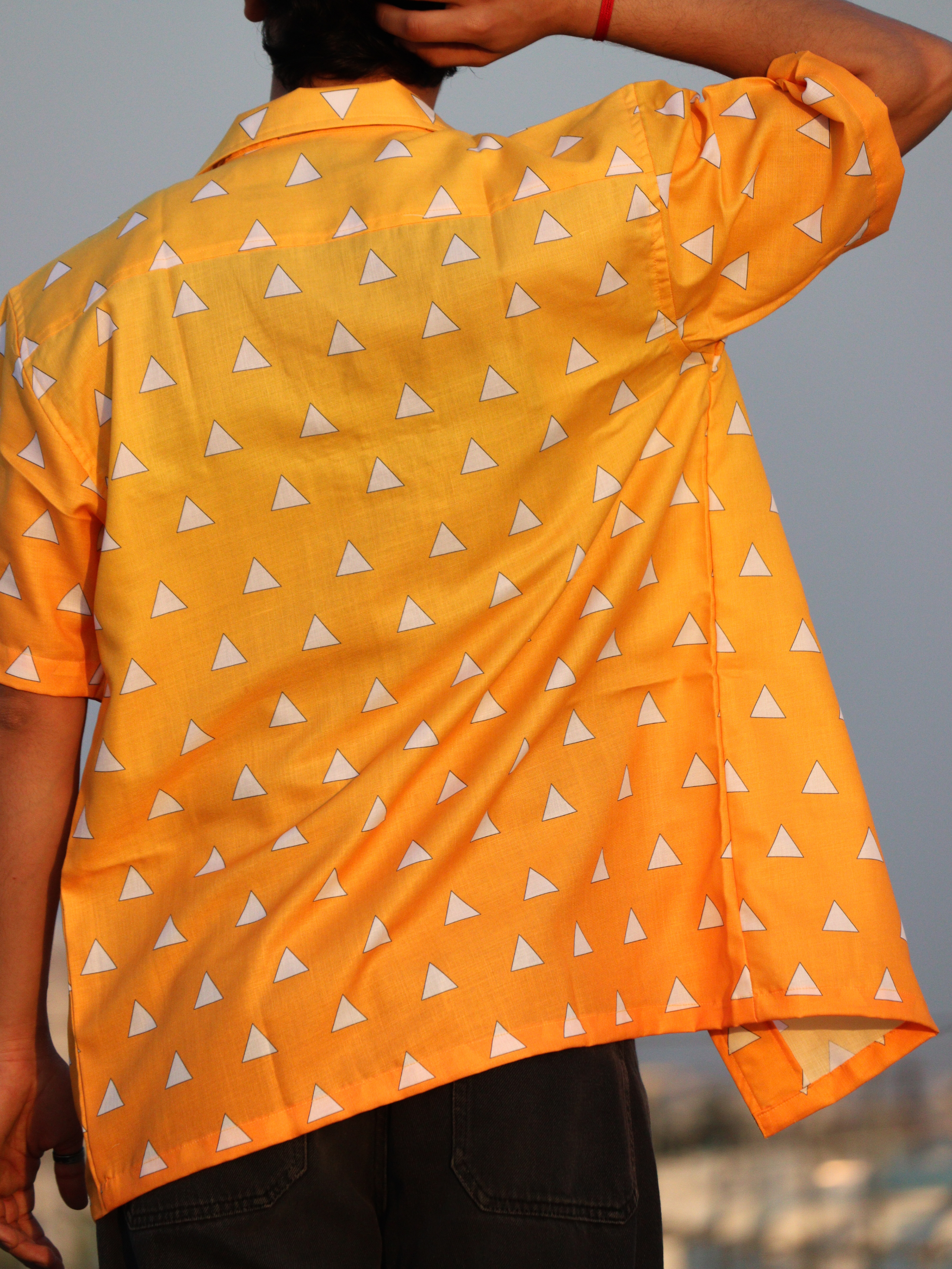 Zenitsu Inspired Hawaiian Shirt