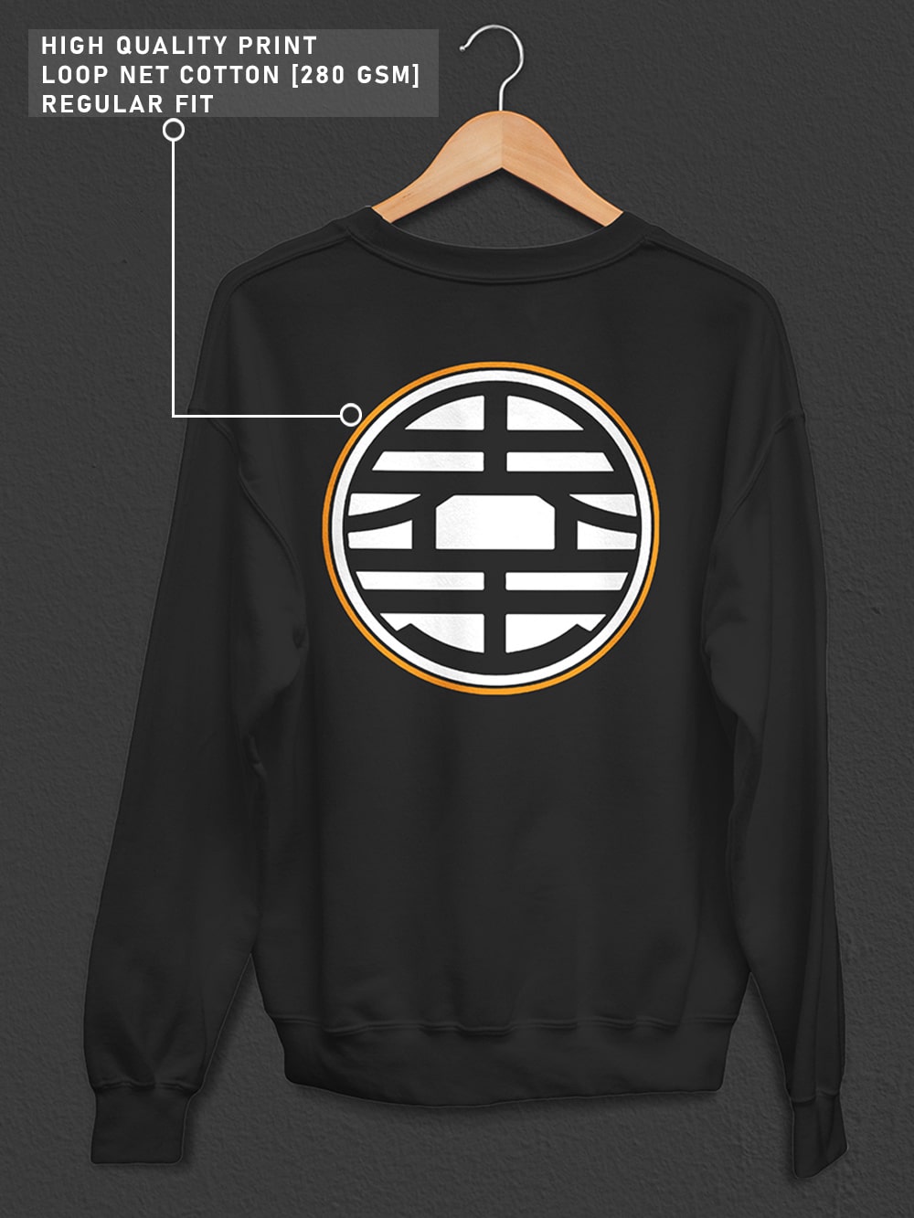 King Kai Kanji Anime Sweatshirt