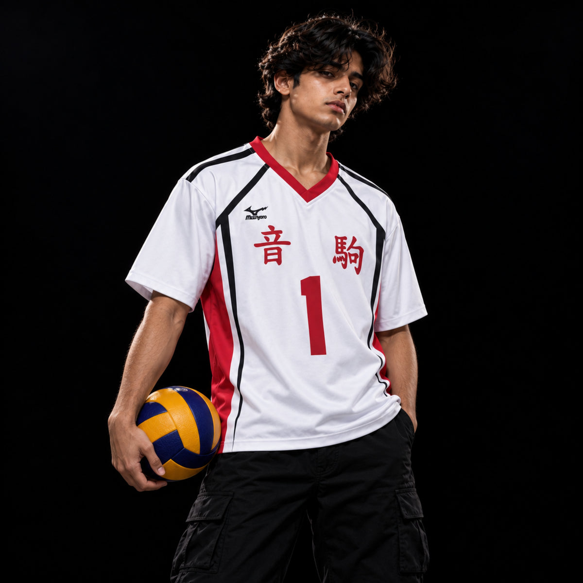 Nekoma High Oversized Jersey Customized [Away]