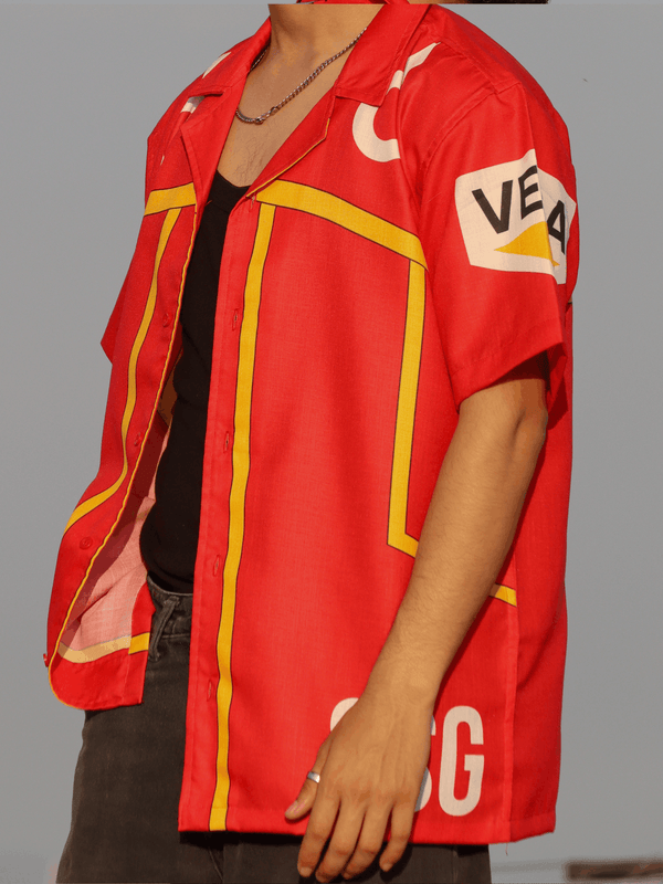 Luffy Egghead Arc Inspired Hawaiian Shirt