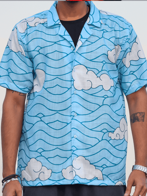 Tanjiro Inspired Hawaiian Shirt