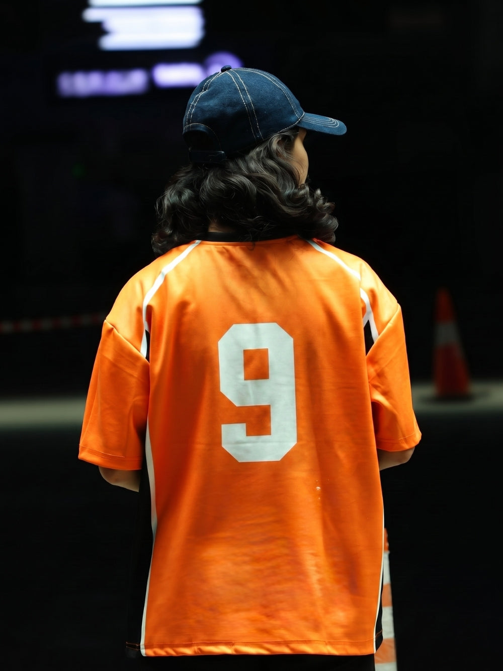 Haikyuu Kageyama No. 9 Away Jersey – Oversized Fit