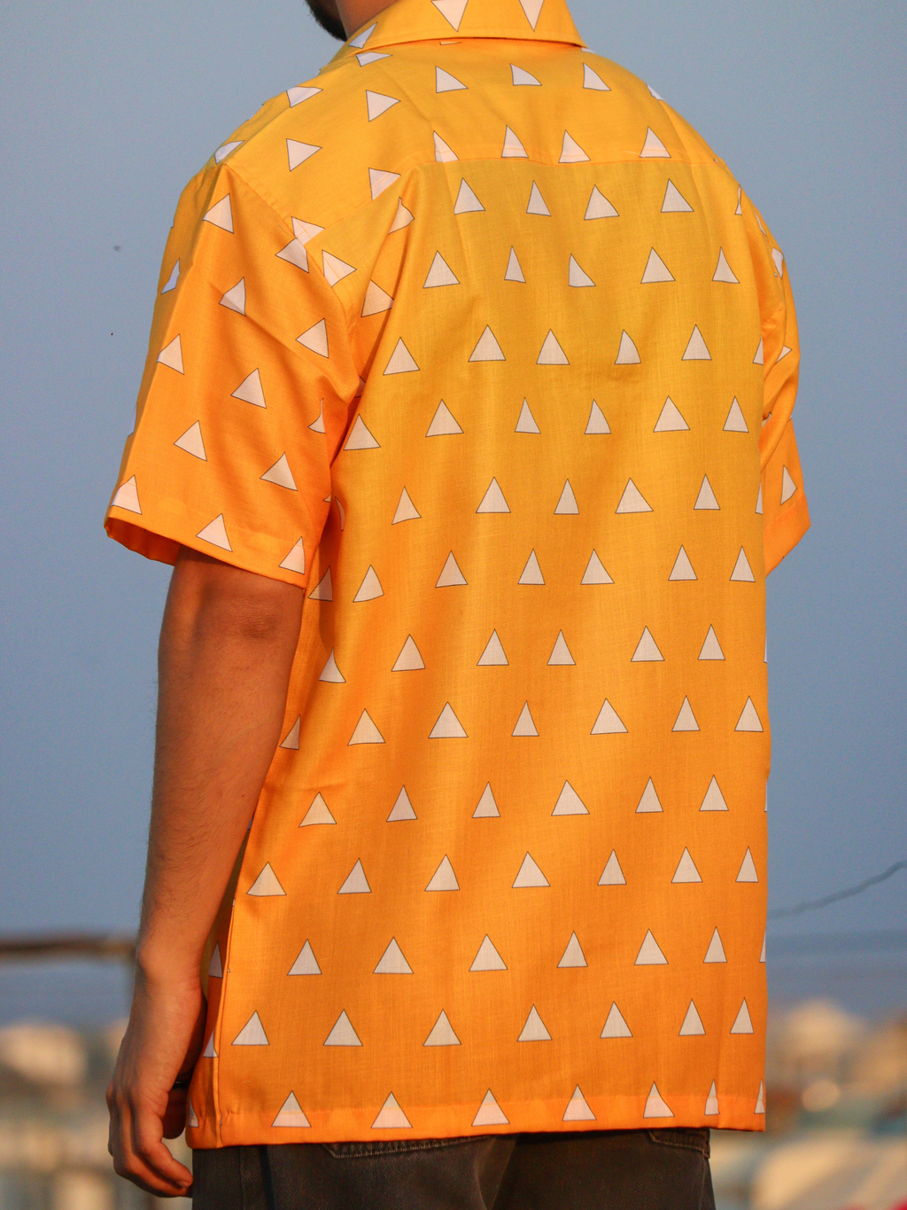 Zenitsu Inspired Hawaiian Shirt