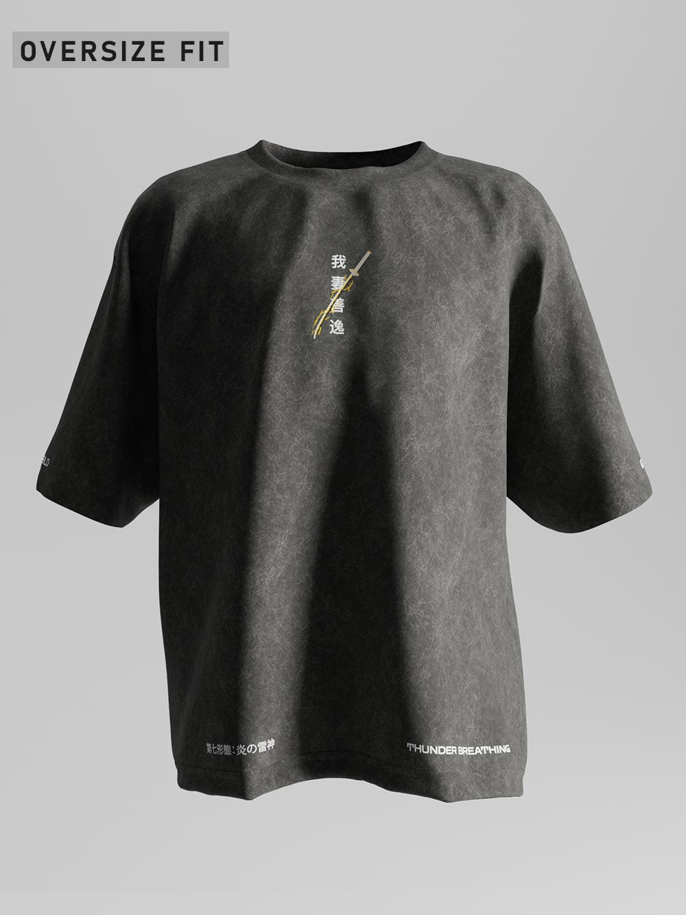 Zenitsu Oversized T-Shirt [Acid Washed]