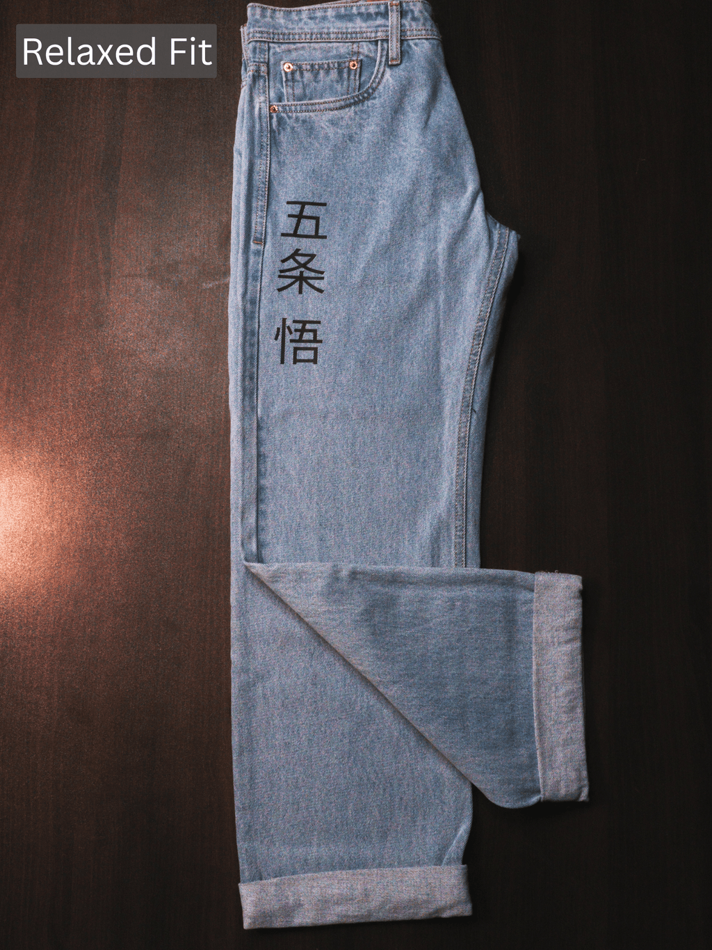 Gojo Saturo Printed Jeans