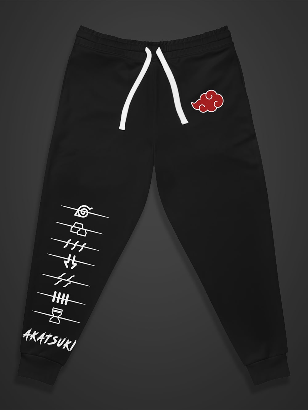 Naruto: Akatsuki Symbol Anime Joggers