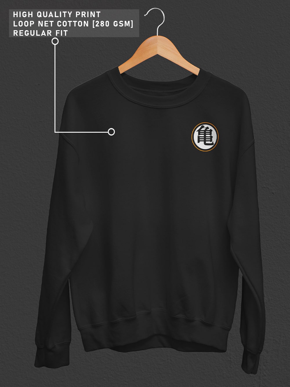 King Kai Kanji Anime Sweatshirt