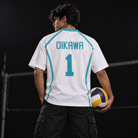 Aoba Johsai Oversized Jersey Customized [Home]