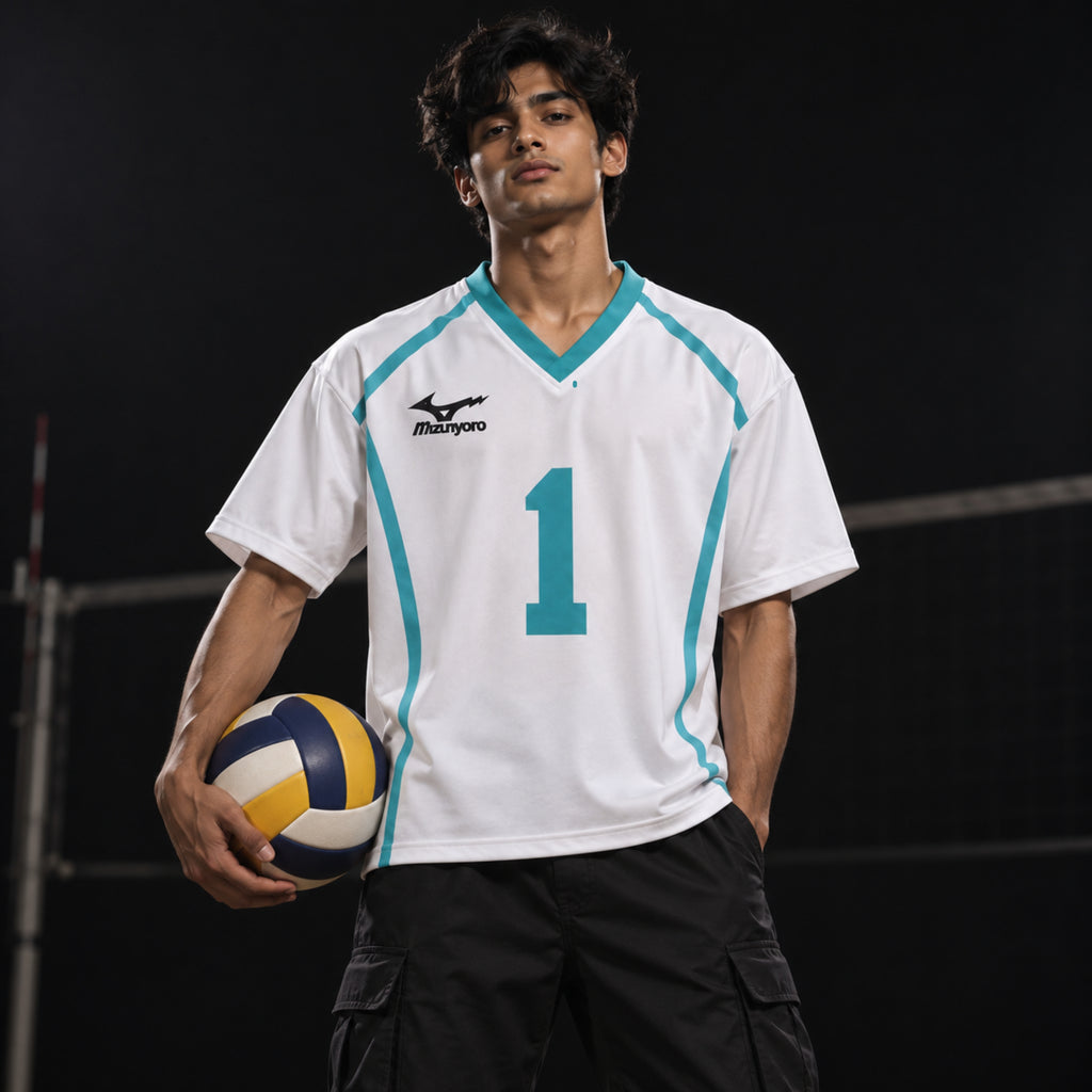 Aoba Johsai Oversized Jersey Customized [Home]