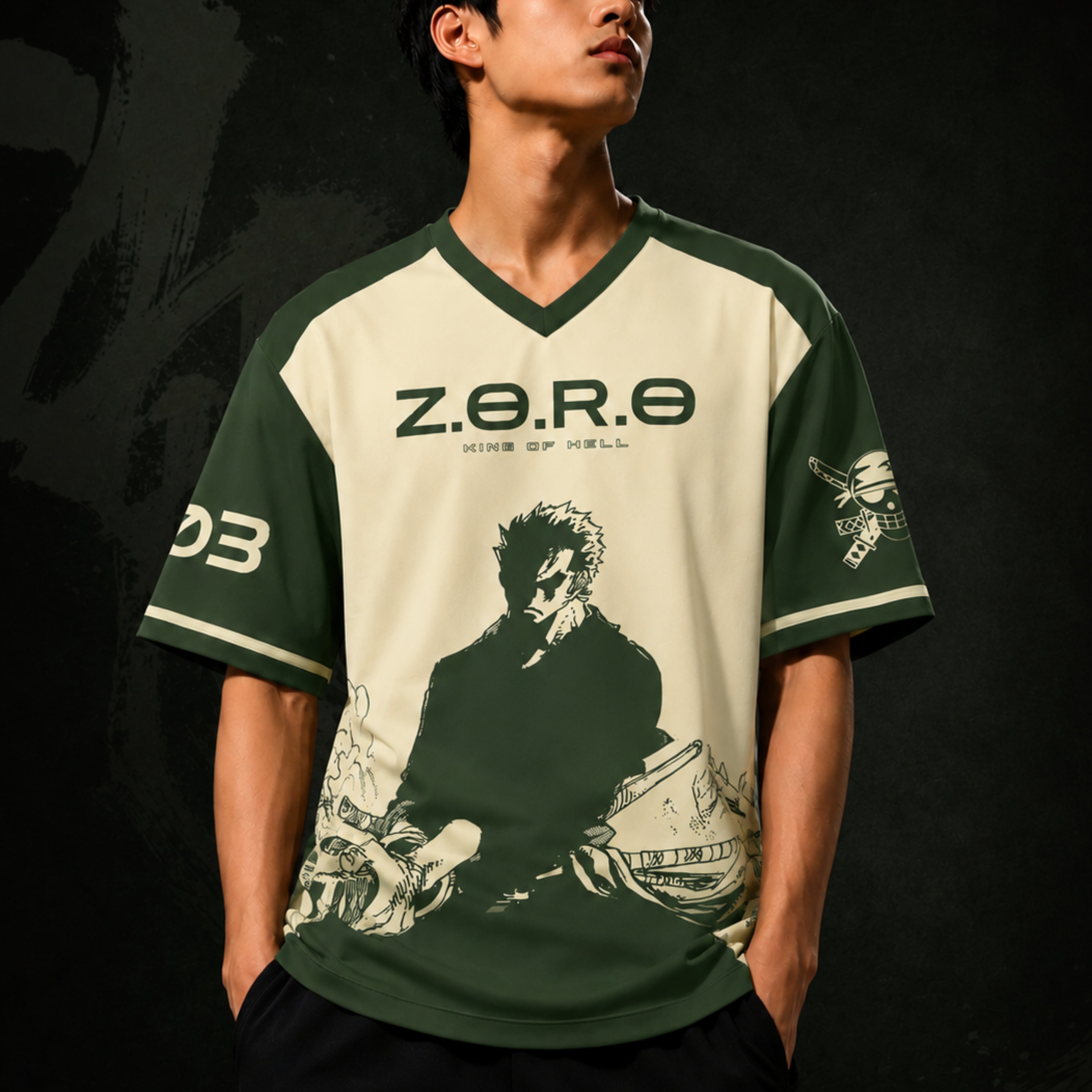 Roronoa Zoro Oversized Tees