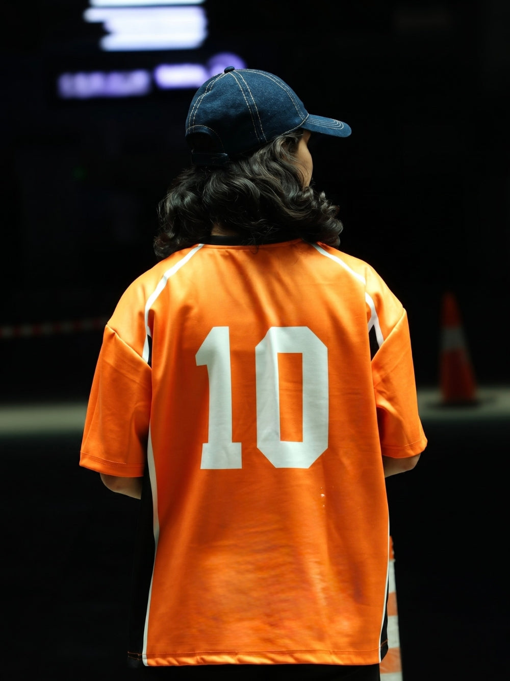 Haikyuu Hinata No. 10 Away Jersey – Oversized Fit