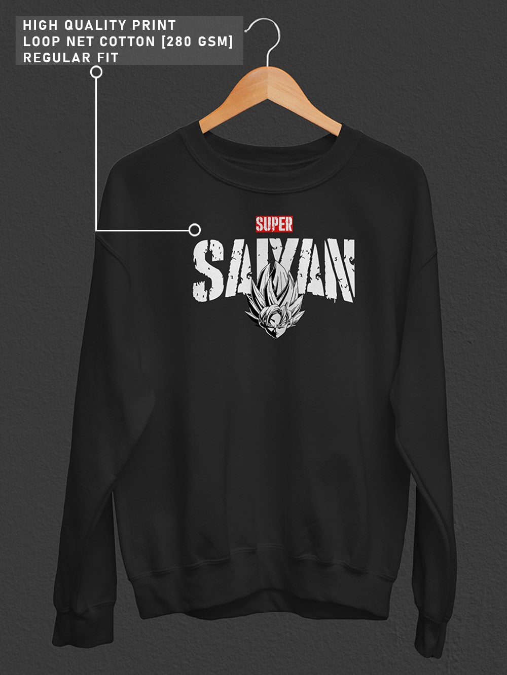 Super Saiyan Anime Sweatshirt