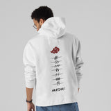 Load image into Gallery viewer, White Anime Hoodies | White Cotton Hoodie | Weeboholic