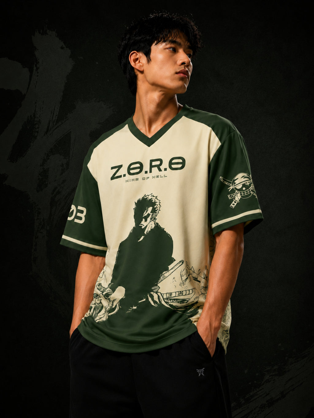 Roronoa Zoro Oversized Tees