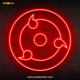 Load image into Gallery viewer, Sharingan: Naruto Neon Sign