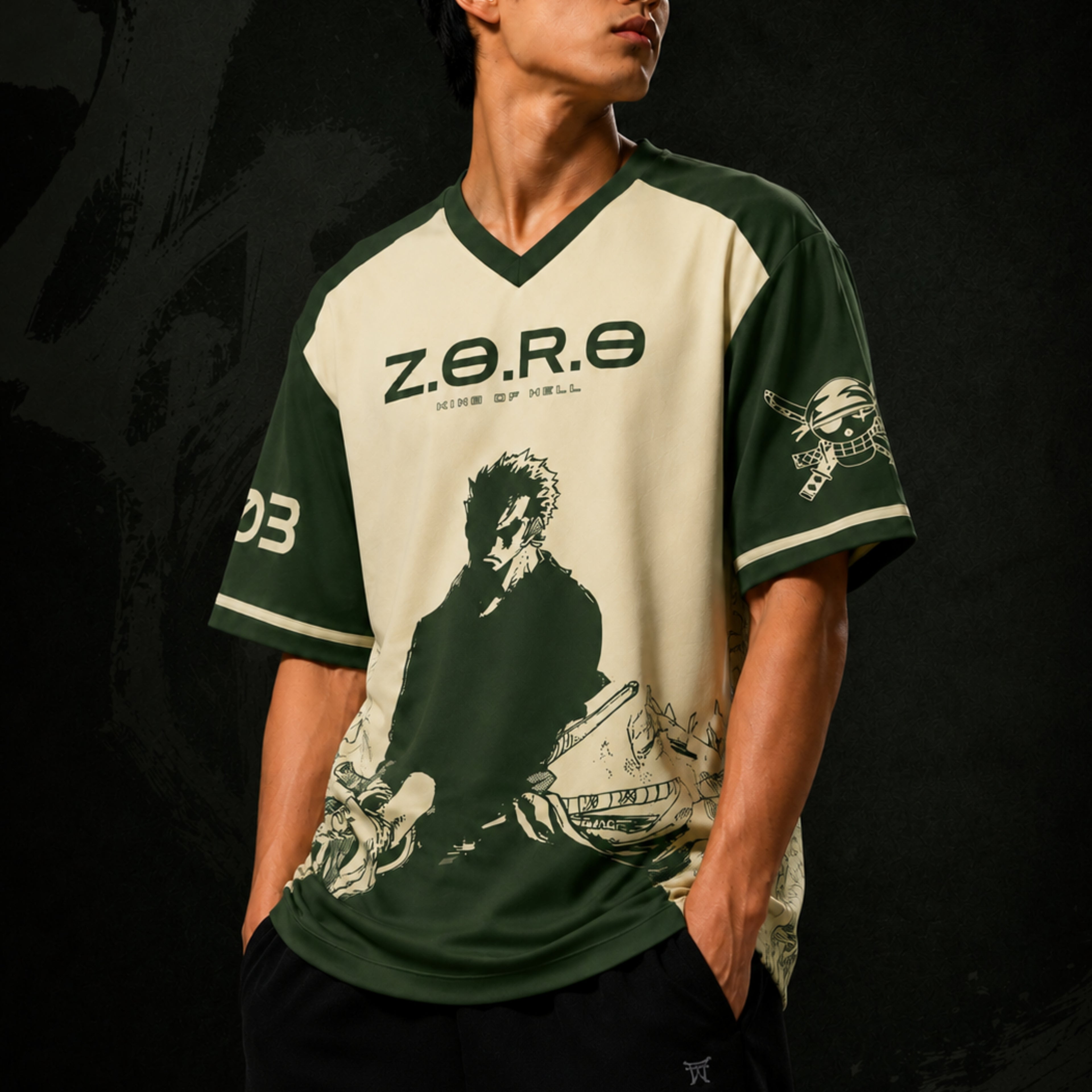 Roronoa Zoro Oversized Tees
