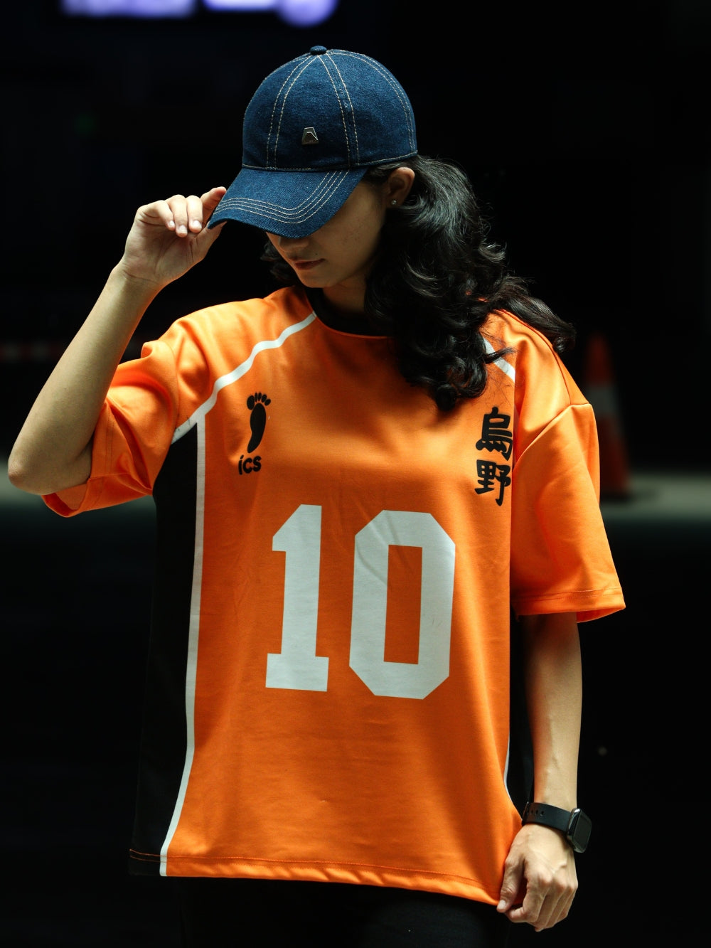 Customized Haikyuu Away Jersey – Oversized Fit