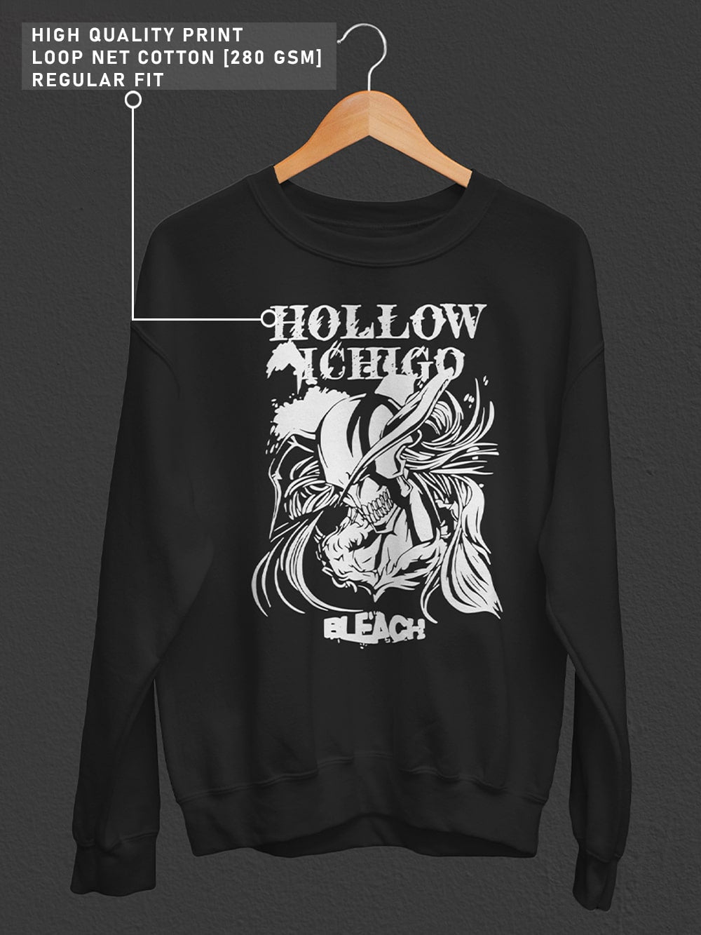 Hollow Ichigo Bleach Anime Sweatshirt