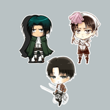 Load image into Gallery viewer, Attack On Titan Anime Stickers [Pack of 20]