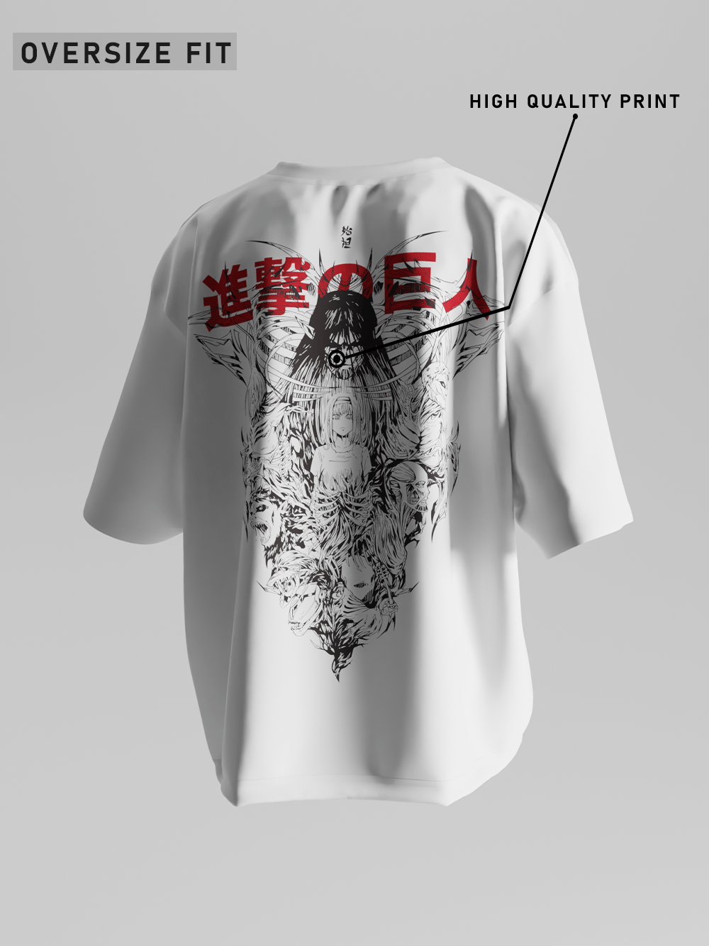 Attack On Titan Oversized T-Shirt