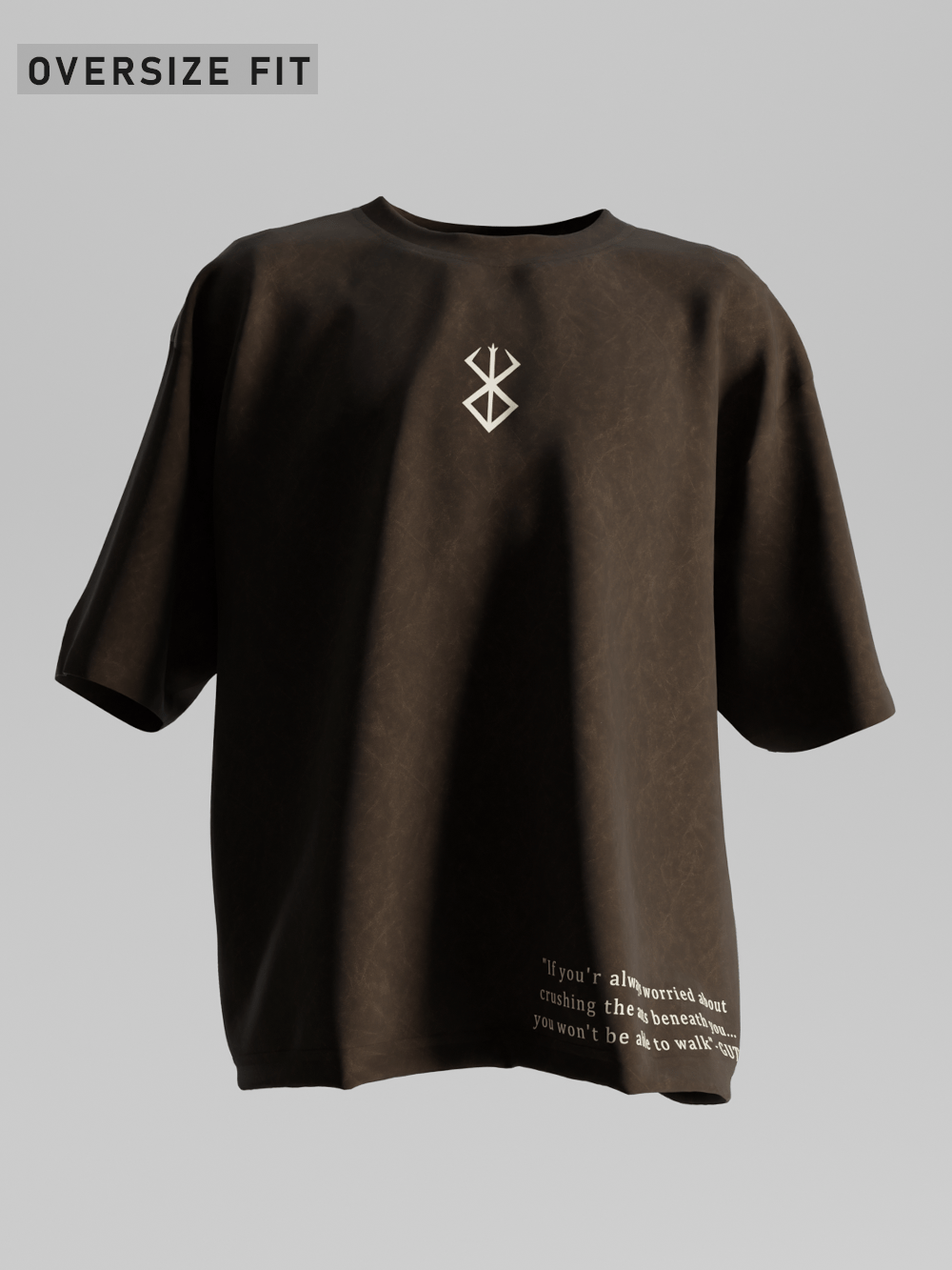 Berserk Oversized T-Shirt [Acid Washed]