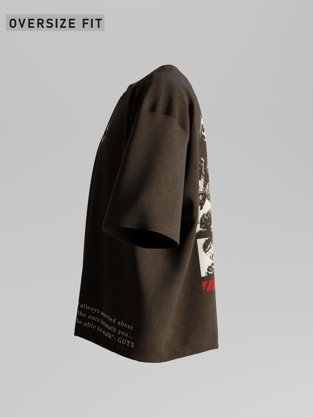 Berserk Oversized T-Shirt [Acid Washed]