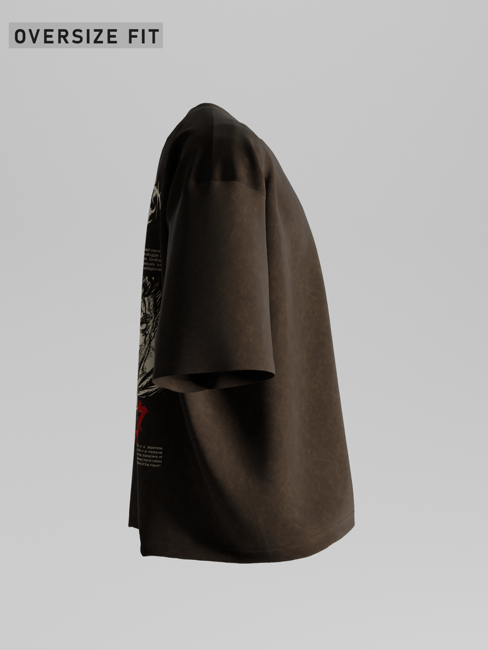 Berserk Oversized T-Shirt [Acid Washed]