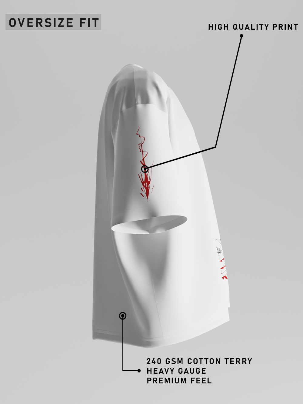 Choso/Jujutsu Kaisen Oversized T-Shirt