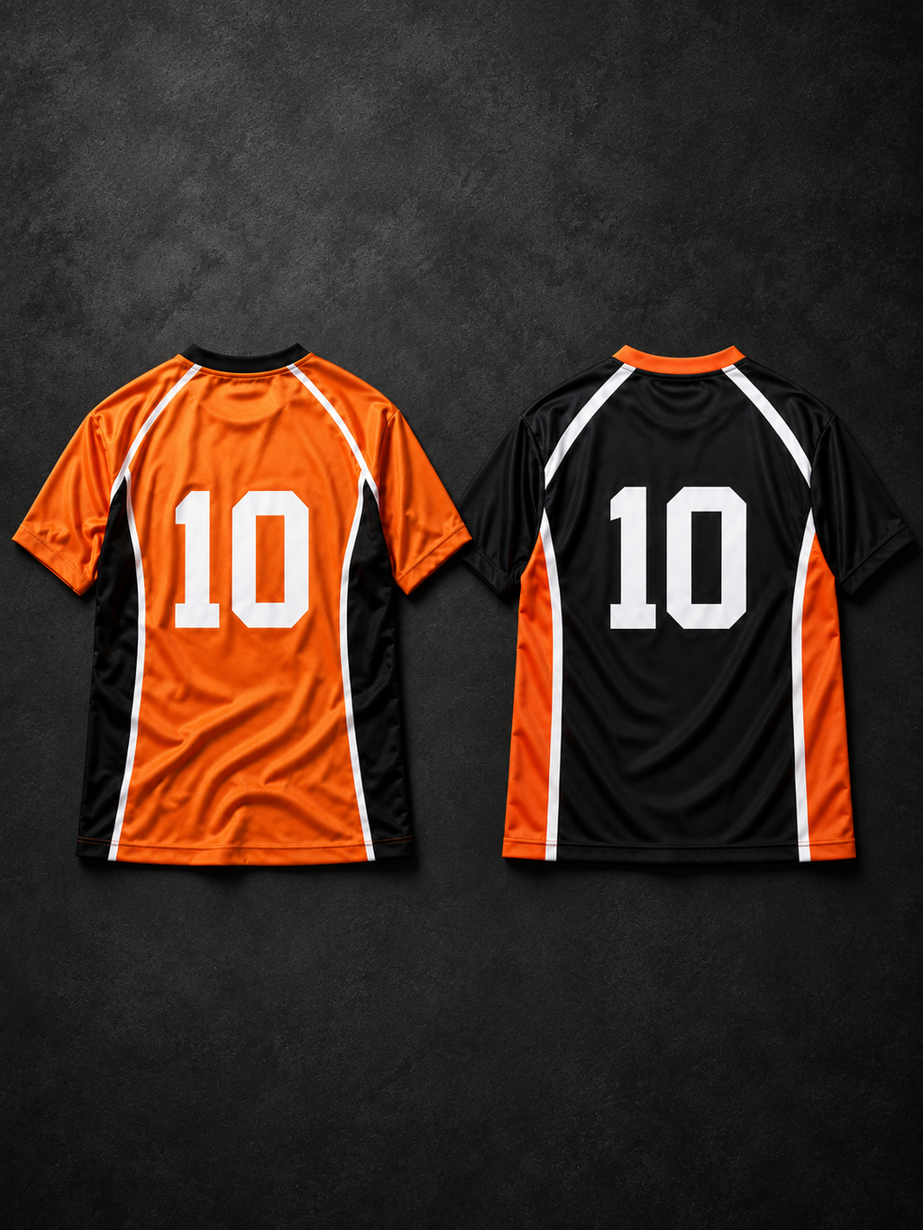 Customized Haikyuu Home & Away Jersey Combo – Oversized Fit